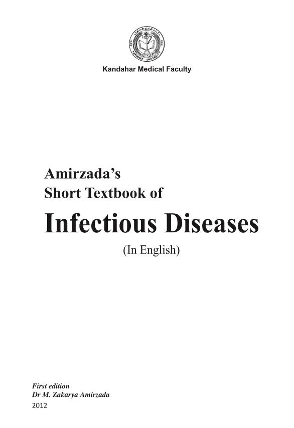 Infectious Diseases-Dr. Zekria Amirzada
